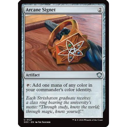 Arcane Signet (SOC-127) - Commander: Secrets of Strixhaven