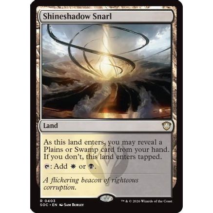 Shineshadow Snarl (SOC-403) - Commander: Secrets of Strixhaven