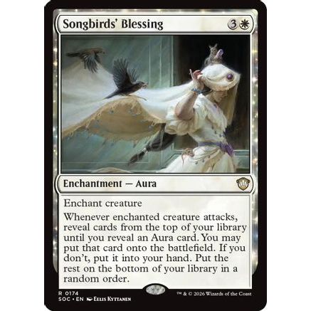 Songbirds' Blessing (SOC-174) - Commander: Secrets of Strixhaven