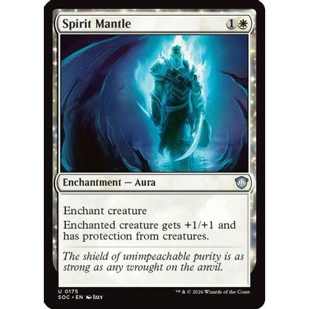 Spirit Mantle (SOC-175) - Commander: Secrets of Strixhaven