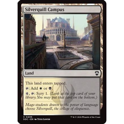 Silverquill Campus (SOC-405) - Commander: Secrets of Strixhaven