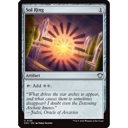Sol Ring (SOC-128) - Commander: Secrets of Strixhaven