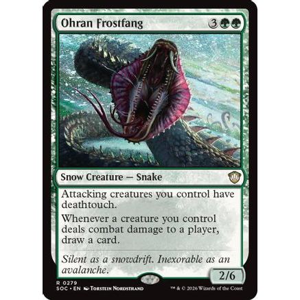 Ohran Frostfang (SOC-279) - Commander: Secrets of Strixhaven