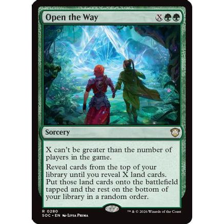 Open the Way (SOC-280) - Commander: Secrets of Strixhaven