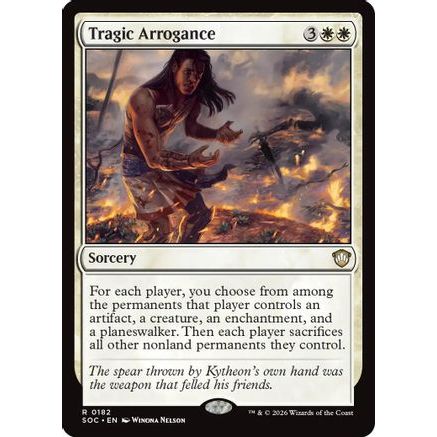 Tragic Arrogance (SOC-182) - Commander: Secrets of Strixhaven