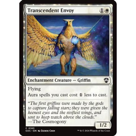 Transcendent Envoy (SOC-183) - Commander: Secrets of Strixhaven