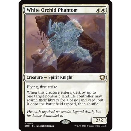 White Orchid Phantom (SOC-184) - Commander: Secrets of Strixhaven