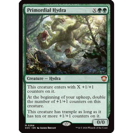 Primordial Hydra (SOC-284) - Commander: Secrets of Strixhaven