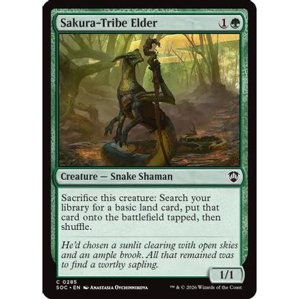 Sakura-Tribe Elder (SOC-285) - Commander: Secrets of Strixhaven