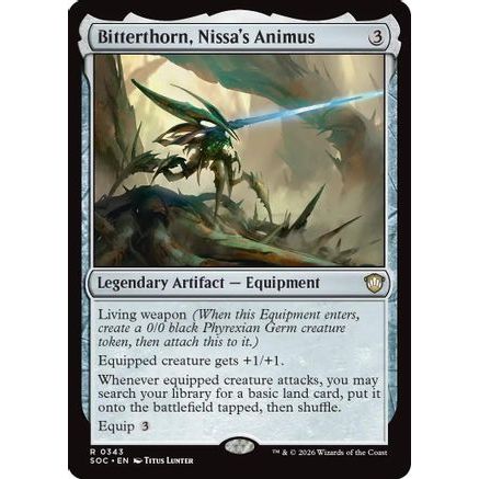 Bitterthorn, Nissa's Animus (SOC-343) - Commander: Secrets of Strixhaven