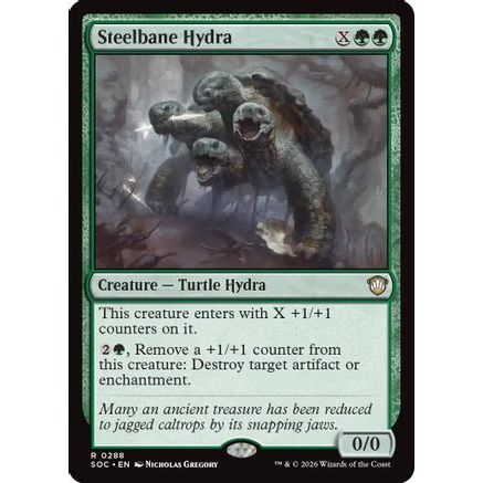 Steelbane Hydra (SOC-288) - Commander: Secrets of Strixhaven