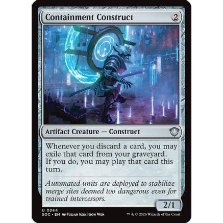 Containment Construct (SOC-344) - Commander: Secrets of Strixhaven
