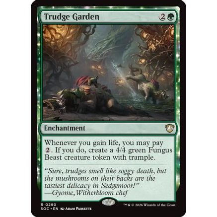 Trudge Garden (SOC-290) - Commander: Secrets of Strixhaven