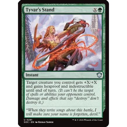 Tyvar's Stand (SOC-291) - Commander: Secrets of Strixhaven