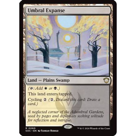 Umbral Expanse (SOC-060) - Commander: Secrets of Strixhaven