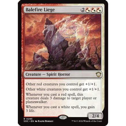 Balefire Liege (SOC-295) - Commander: Secrets of Strixhaven