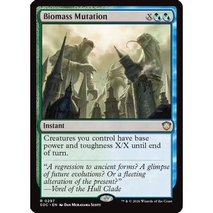 Biomass Mutation (SOC-297) - Commander: Secrets of Strixhaven