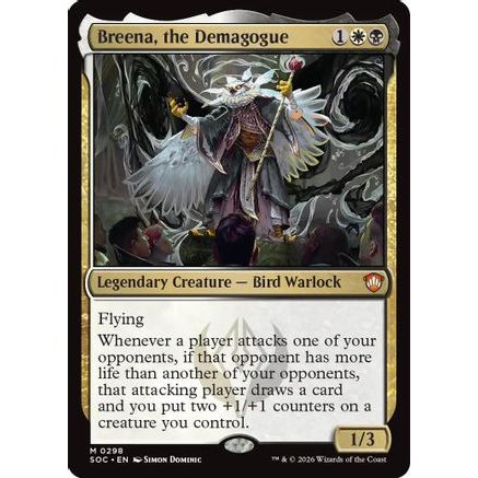 Breena, the Demagogue (SOC-298) - Commander: Secrets of Strixhaven
