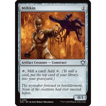 Millikin (SOC-351) - Commander: Secrets of Strixhaven