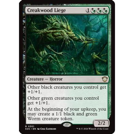 Creakwood Liege (SOC-301) - Commander: Secrets of Strixhaven