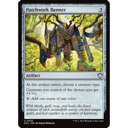 Patchwork Banner (SOC-353) - Commander: Secrets of Strixhaven