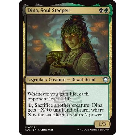 Dina, Soul Steeper (SOC-305) - Commander: Secrets of Strixhaven