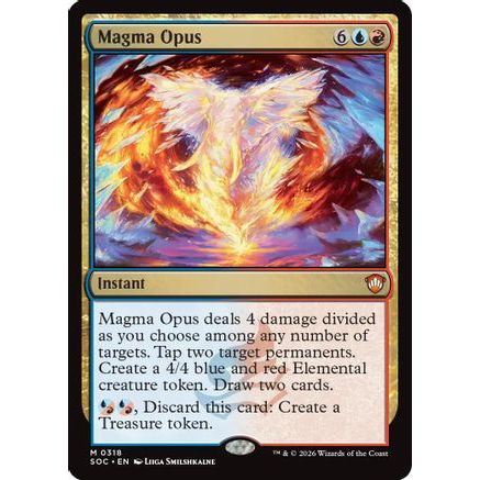 Magma Opus (SOC-318) - Commander: Secrets of Strixhaven