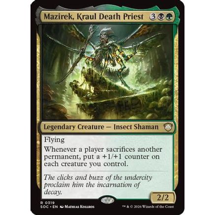 Mazirek, Kraul Death Priest (SOC-319) - Commander: Secrets of Strixhaven