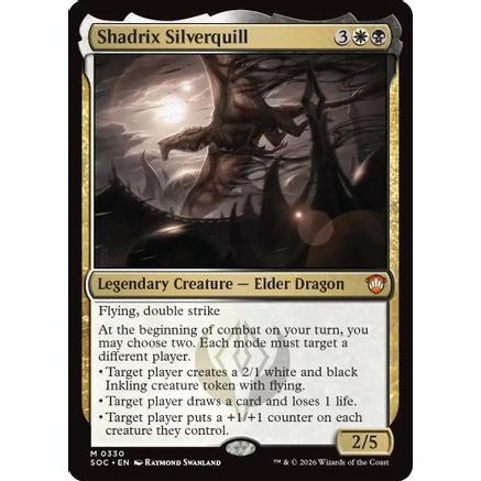 Shadrix Silverquill (SOC-330) - Commander: Secrets of Strixhaven