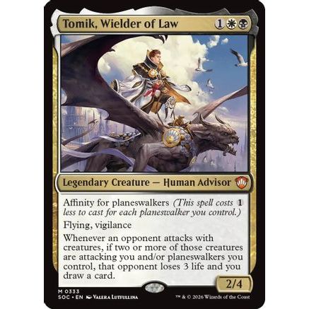 Tomik, Wielder of Law (SOC-333) - Commander: Secrets of Strixhaven