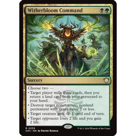 Witherbloom Command (SOC-339) - Commander: Secrets of Strixhaven