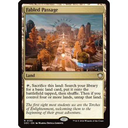 Fabled Passage (SOC-130) - Commander: Secrets of Strixhaven