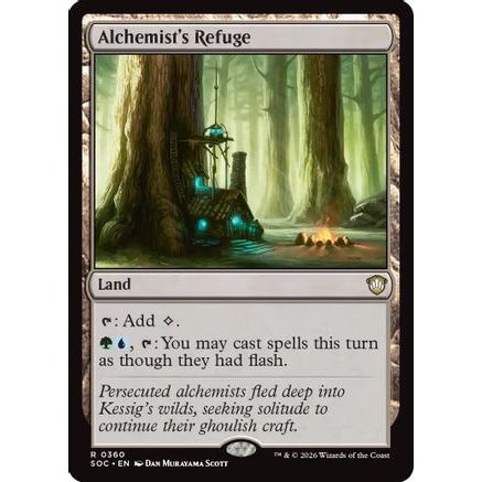 Alchemist's Refuge (SOC-360) - Commander: Secrets of Strixhaven