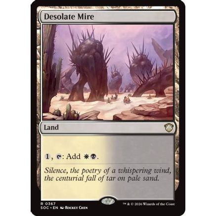 Desolate Mire (SOC-367) - Commander: Secrets of Strixhaven