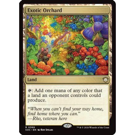 Exotic Orchard (SOC-369) - Commander: Secrets of Strixhaven