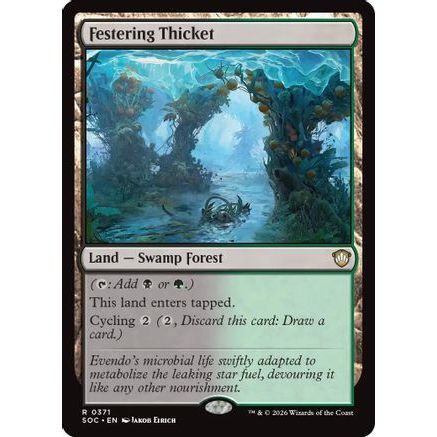 Festering Thicket (SOC-371) - Commander: Secrets of Strixhaven