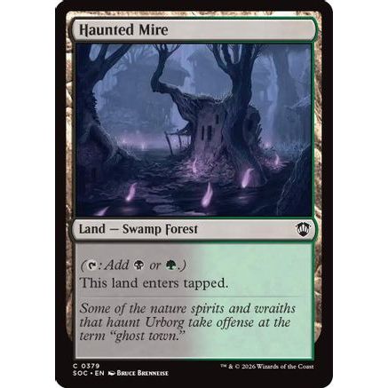 Haunted Mire (SOC-379) - Commander: Secrets of Strixhaven