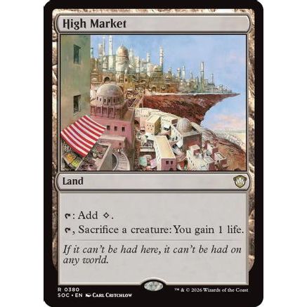 High Market (SOC-380) - Commander: Secrets of Strixhaven