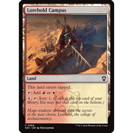 Lorehold Campus (SOC-384) - Commander: Secrets of Strixhaven
