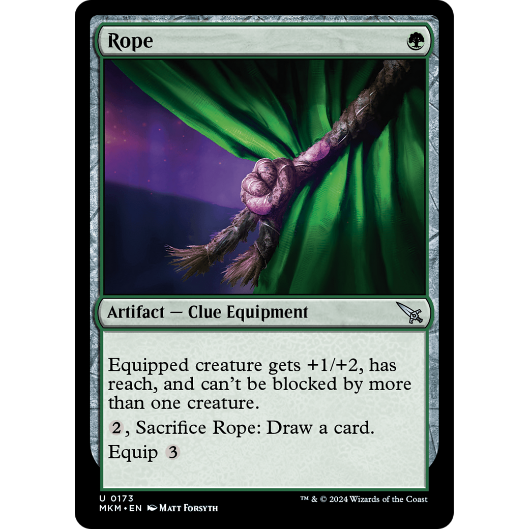 Rope (MKM-173) - Murders at Karlov Manor Foil