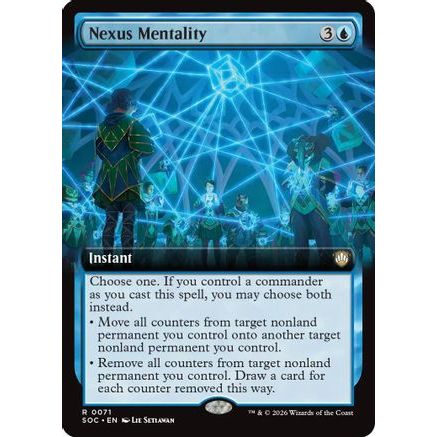 Nexus Mentality (Extended Art) (SOC-071) - Commander: Secrets of Strixhaven