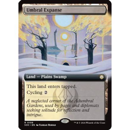 Umbral Expanse (Extended Art) (SOC-108) - Commander: Secrets of Strixhaven