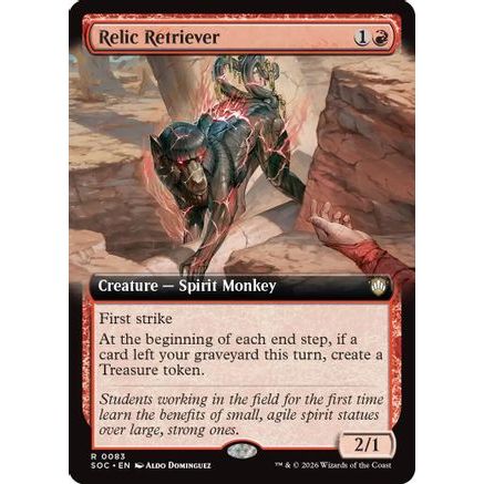 Relic Retriever (Extended Art) (SOC-083) - Commander: Secrets of Strixhaven