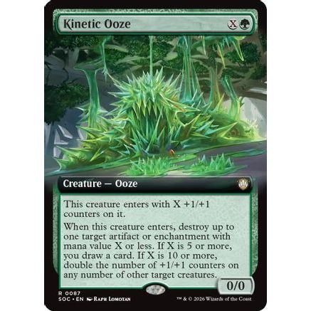 Kinetic Ooze (Extended Art) (SOC-087) - Commander: Secrets of Strixhaven