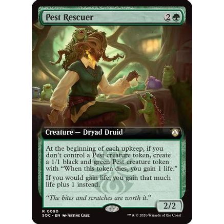 Pest Rescuer (Extended Art) (SOC-090) - Commander: Secrets of Strixhaven