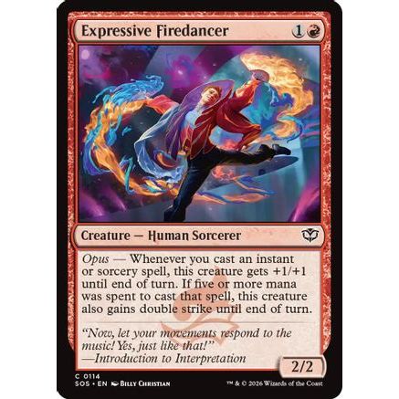 Expressive Firedancer (SOS-114) - Secrets of Strixhaven