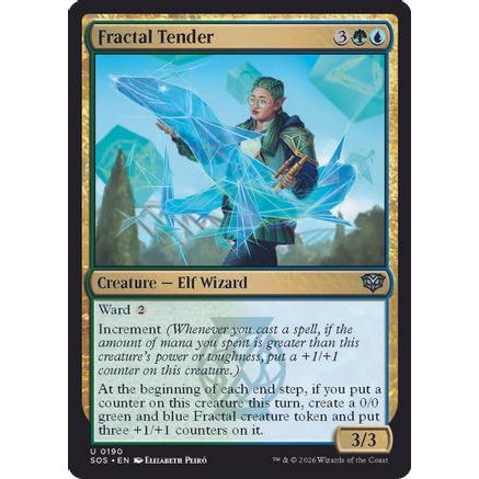 Fractal Tender (SOS-190) - Secrets of Strixhaven
