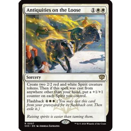 Antiquities on the Loose (SOS-007) - Secrets of Strixhaven