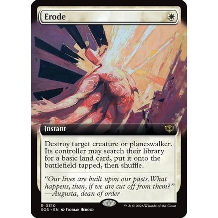 Erode (Extended Art) (SOS-310) - Secrets of Strixhaven Foil