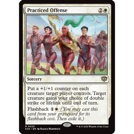 Practiced Offense (SOS-025) - Secrets of Strixhaven